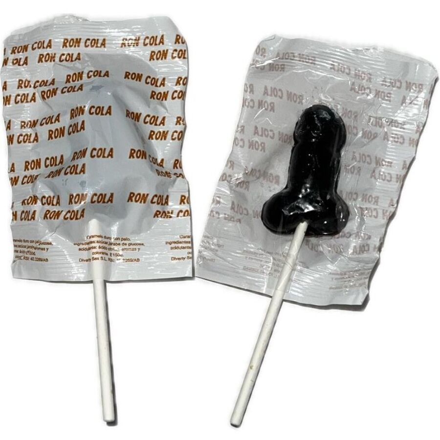 DIABLO GOLOSO - 1 PENIS LOLLIPOP RUM OCH COLA 10% ALKOHOL