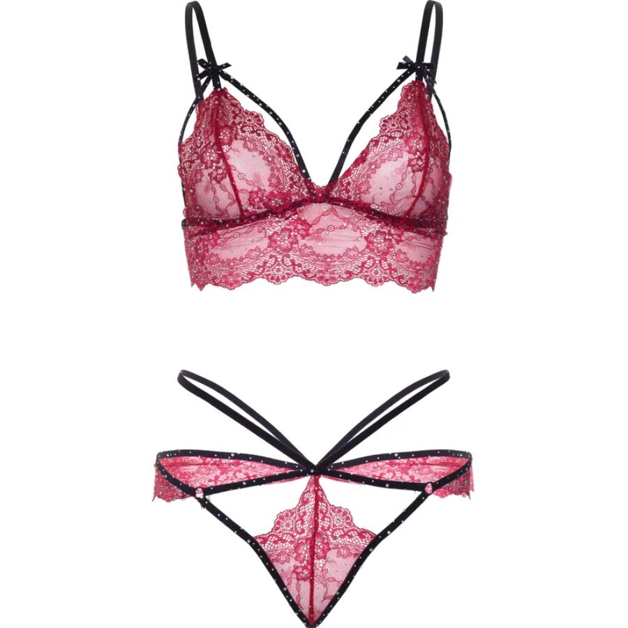 Leg Avenue 81623 BH och trosa set i burgunder