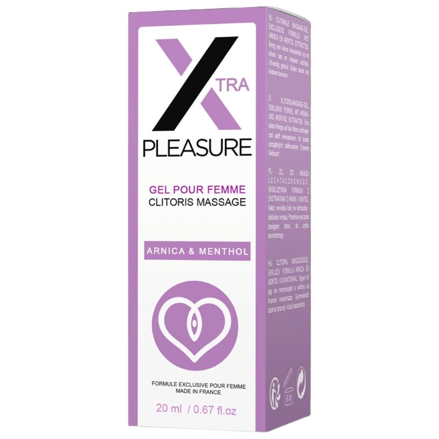 RUF X Pleasure Massage Gel för klitoris 20 ml
