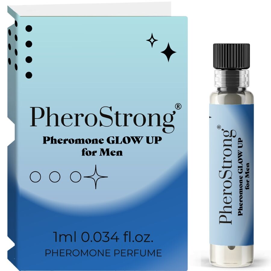 PheroStrong Glow Up feromonparfym för män 1 ml