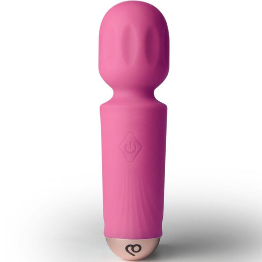ROCKS-OFF Mini Rechargeable Wand i Peony Pink