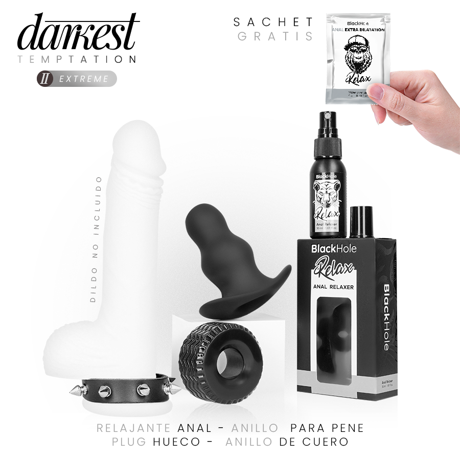 DARKEST TEMPTATION - 2: EXTREME paket med sexleksaker