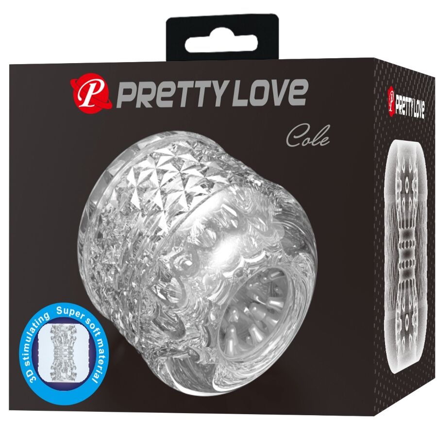 PRETTY LOVE - COLE DOUBLE ENTRY MASTURBATOR