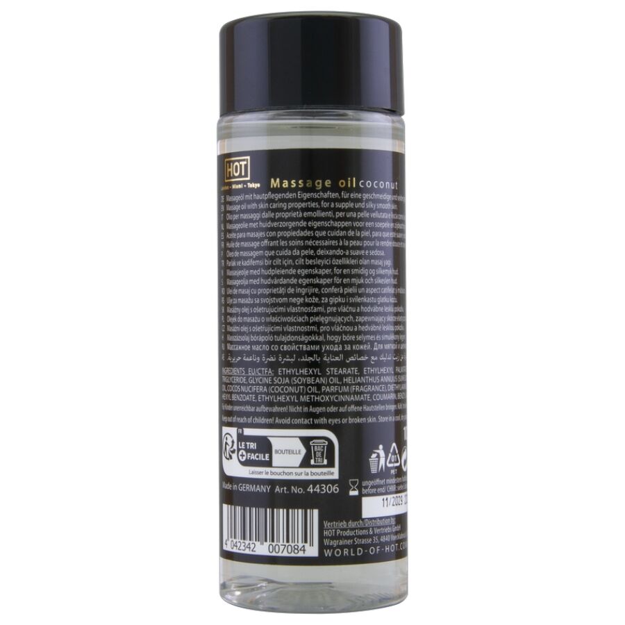 HOT - MASSAGEOLJA KOKOS 100 ML