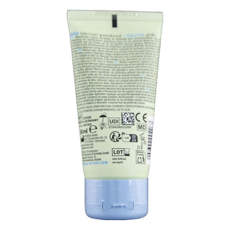 HOT Bio Glidmedel Vattenbaserad Sensitiv 50 ml