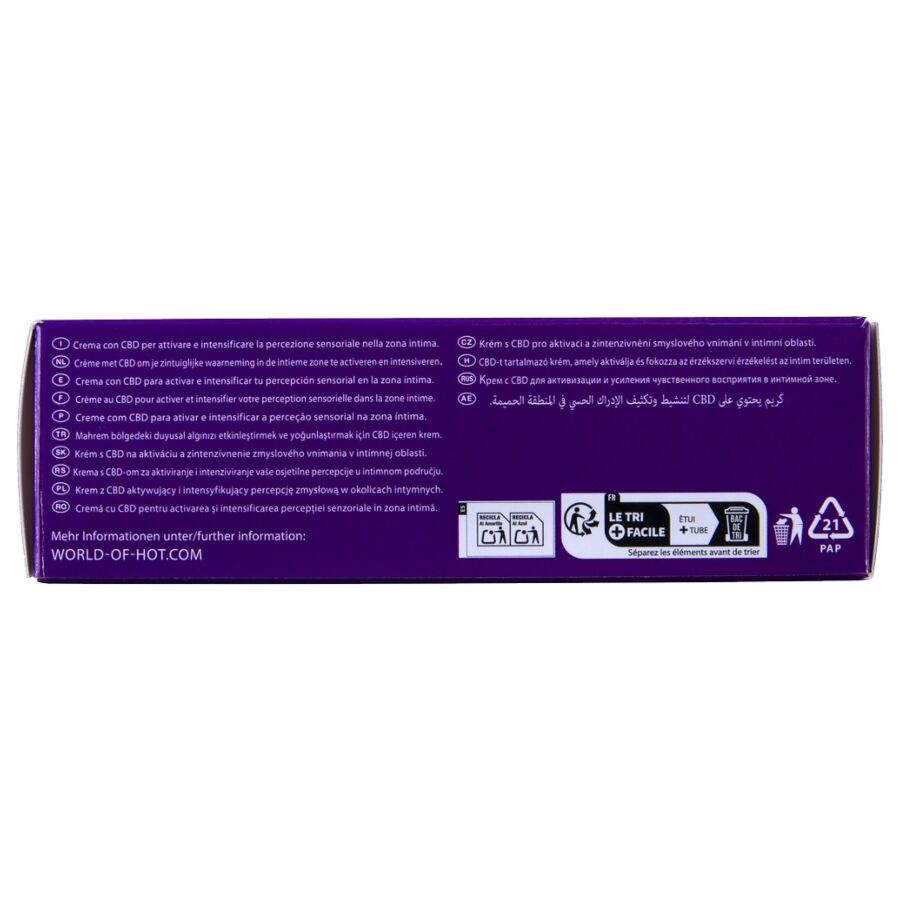 HOT Vulva Cream med CBD 50ml