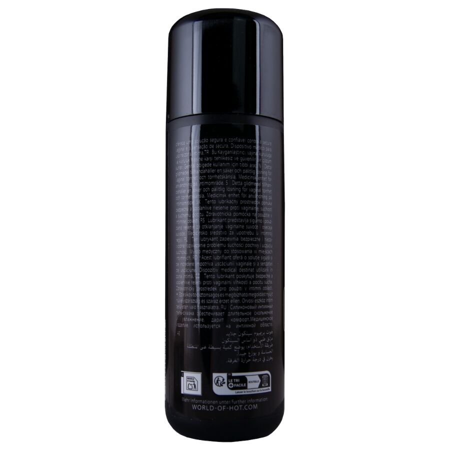 HOT - PREMIUM SILICONE GLIDE SILIKONBASERAT GLIDMEDEL 200 ML