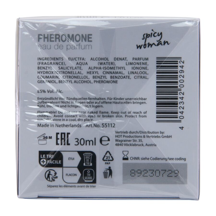 HOT feromonparfym Miami Spicy Woman 30 ml
