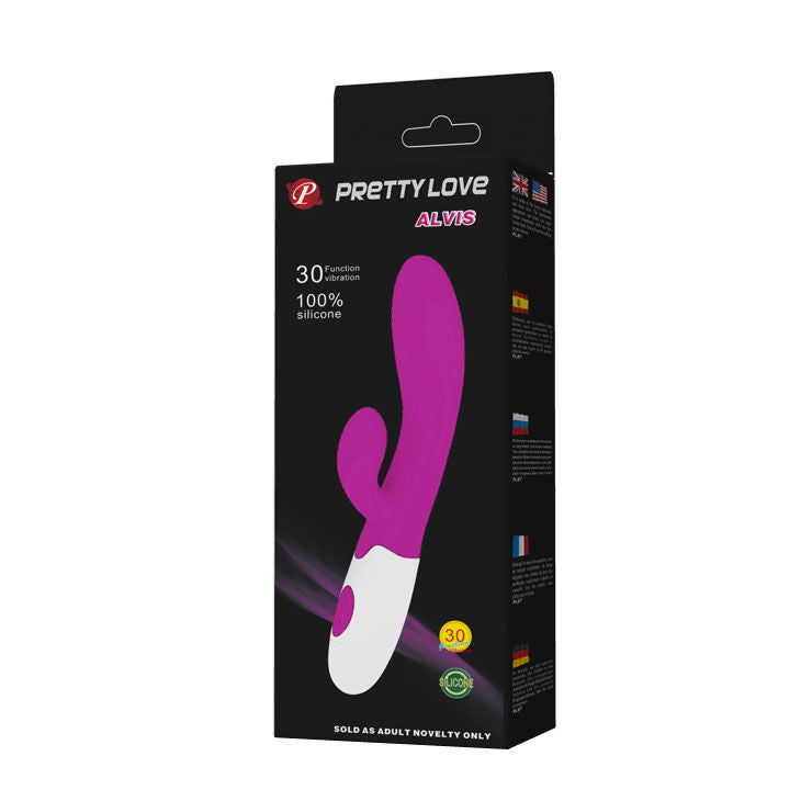 Pretty Love Flirtation Alvis vibrator i lila och vitt