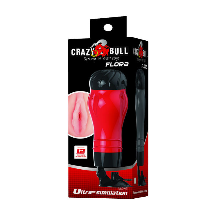 CRAZY BULL Flora Vagina med masturbatorbas