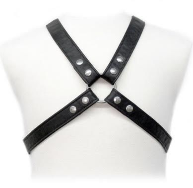 LEATHER BODY - LASIC HARNESS I KLÄDSEL