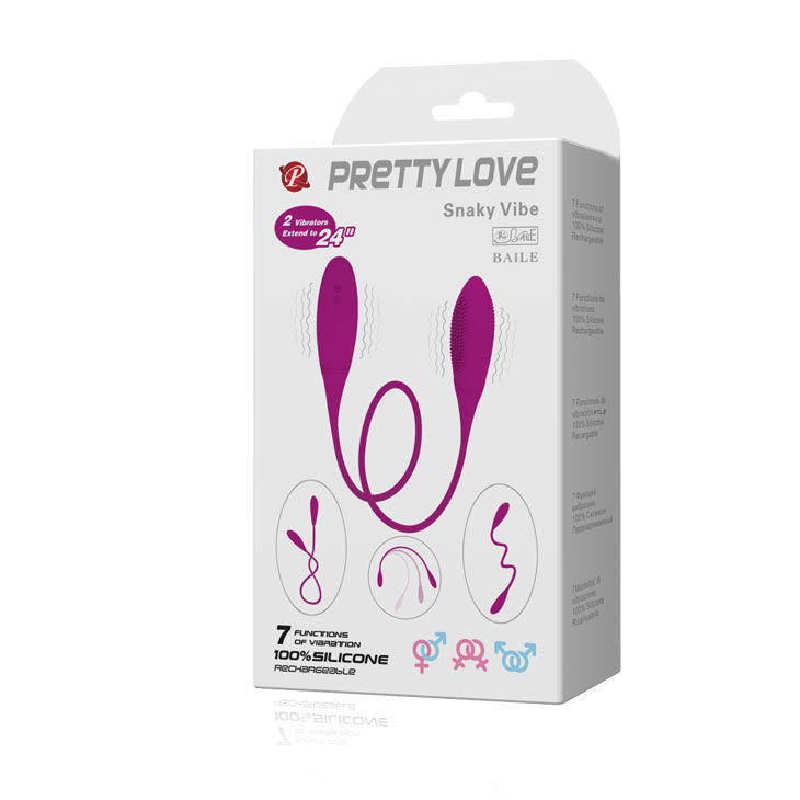 Pretty Love Snaky Deluxe Vibrator 7 V
