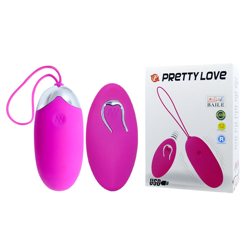 Pretty Love Egg Berger fjärrstyrd stimulator 12 V