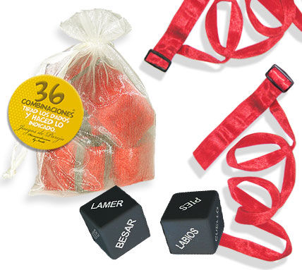 INEDIT Kit Bag Organza Ties i röd färg