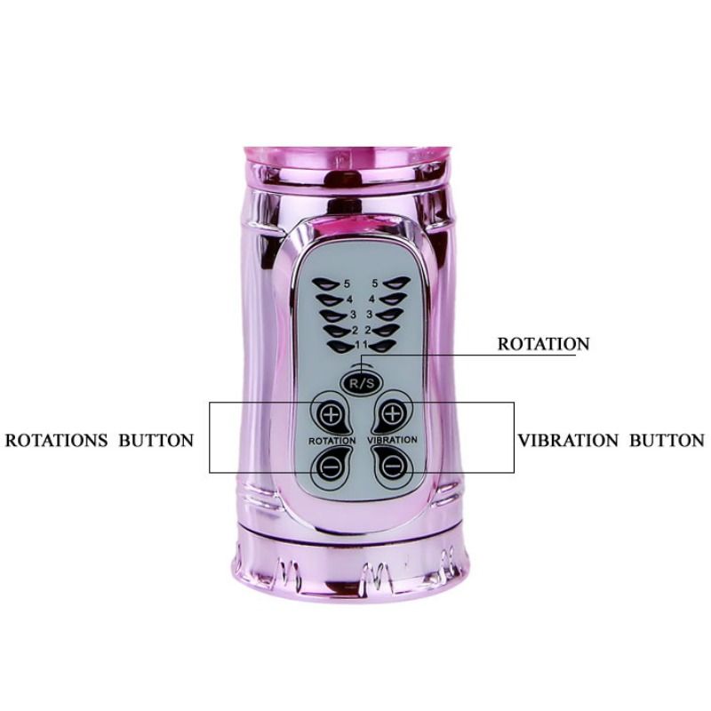 BAILE Rabbit Throbbing butterfly vibrator