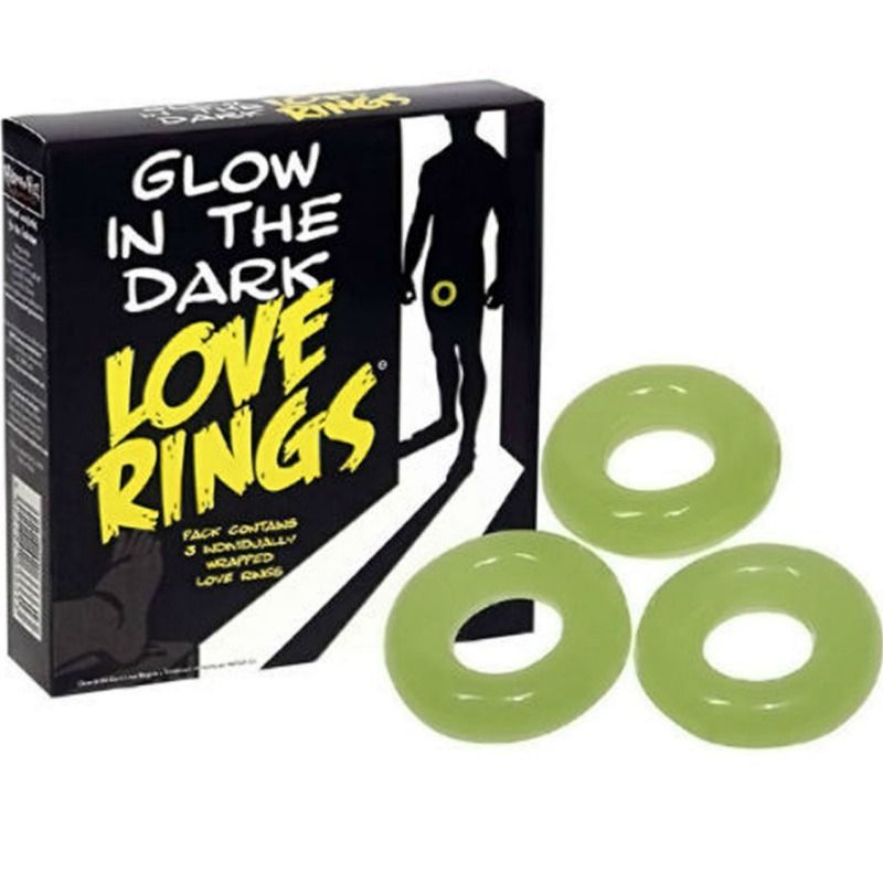 Pack med 3 fluorescerande ringar från SPENCER & FLEETWOOD