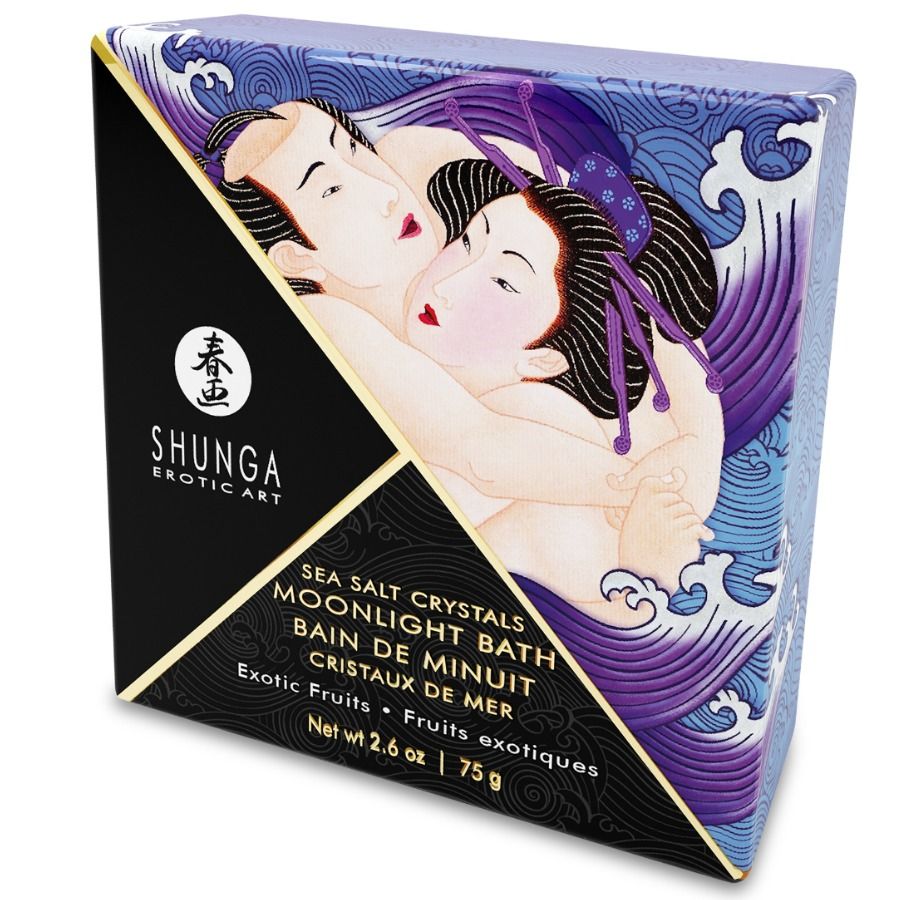 SHUNGA - EXOTISKA LILA BADSAKTER 75 GR