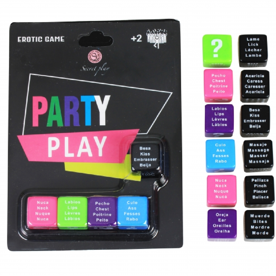 SECRETPLAY GAME PARTY PLAY 5 TÄRNINGAR