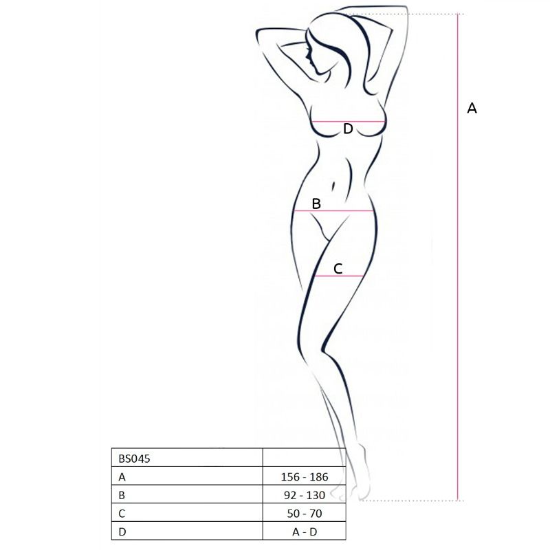 Nätbodystocking från Passion
