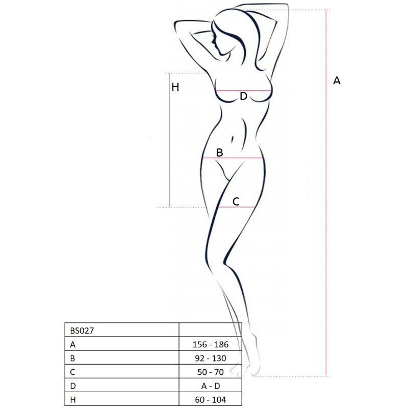 Nätbodystocking från Passion