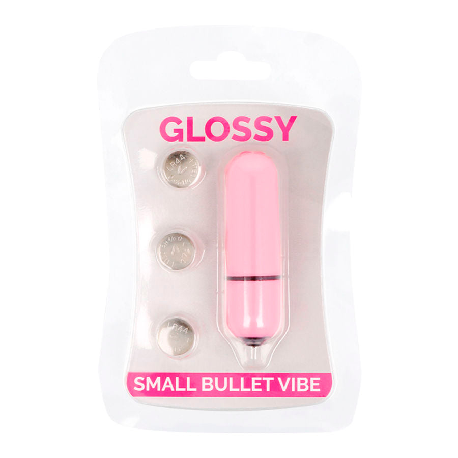 GLOSSY - LITEN BULLET VIBRATOR ROSA