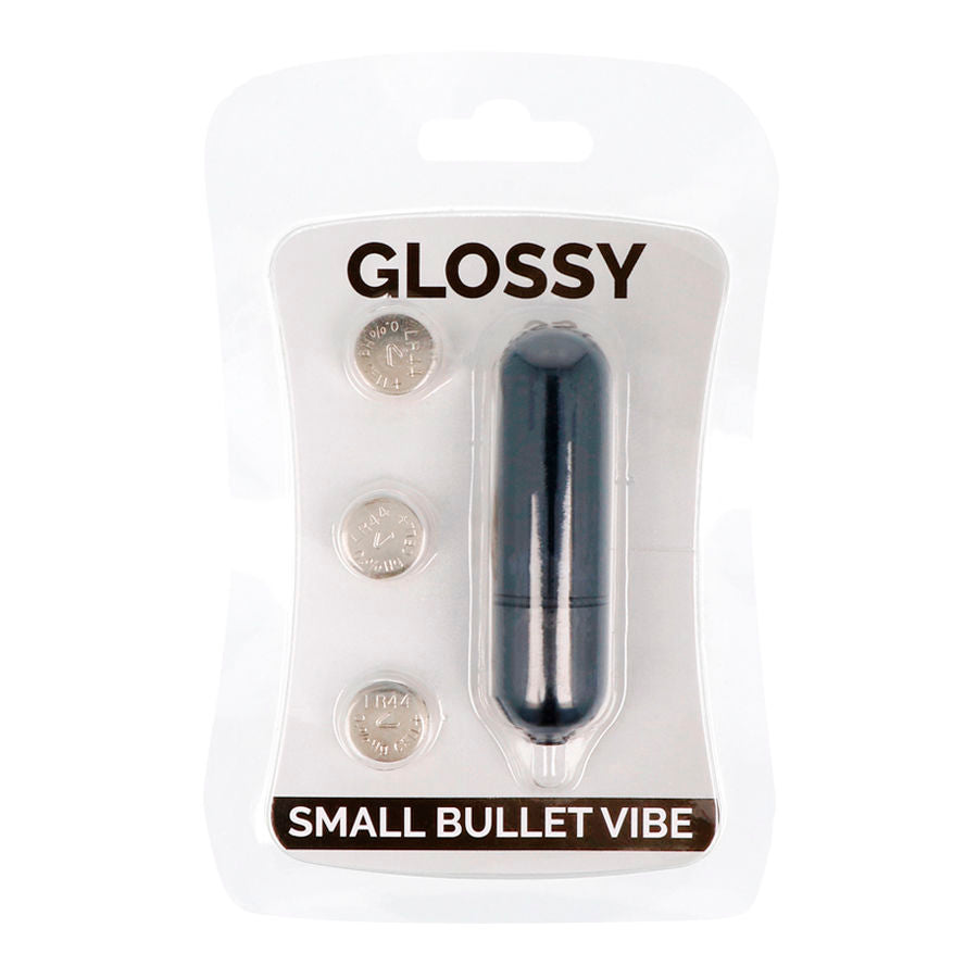 GLOSSY - LITEN BULLET VIBRATOR SVART