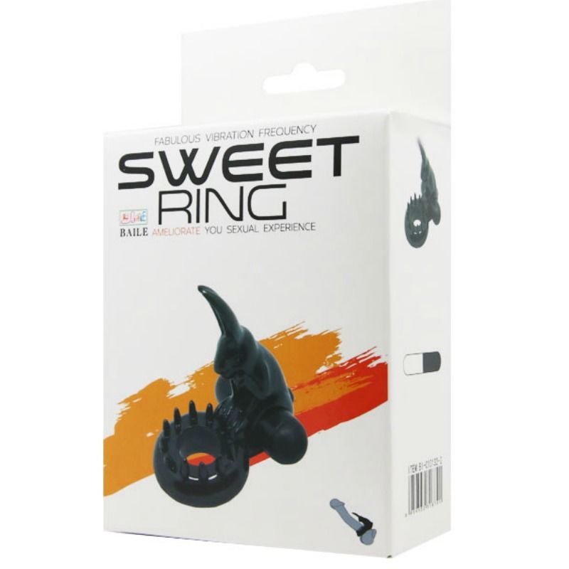 BAILE - SWEET RING RING MED KANIN