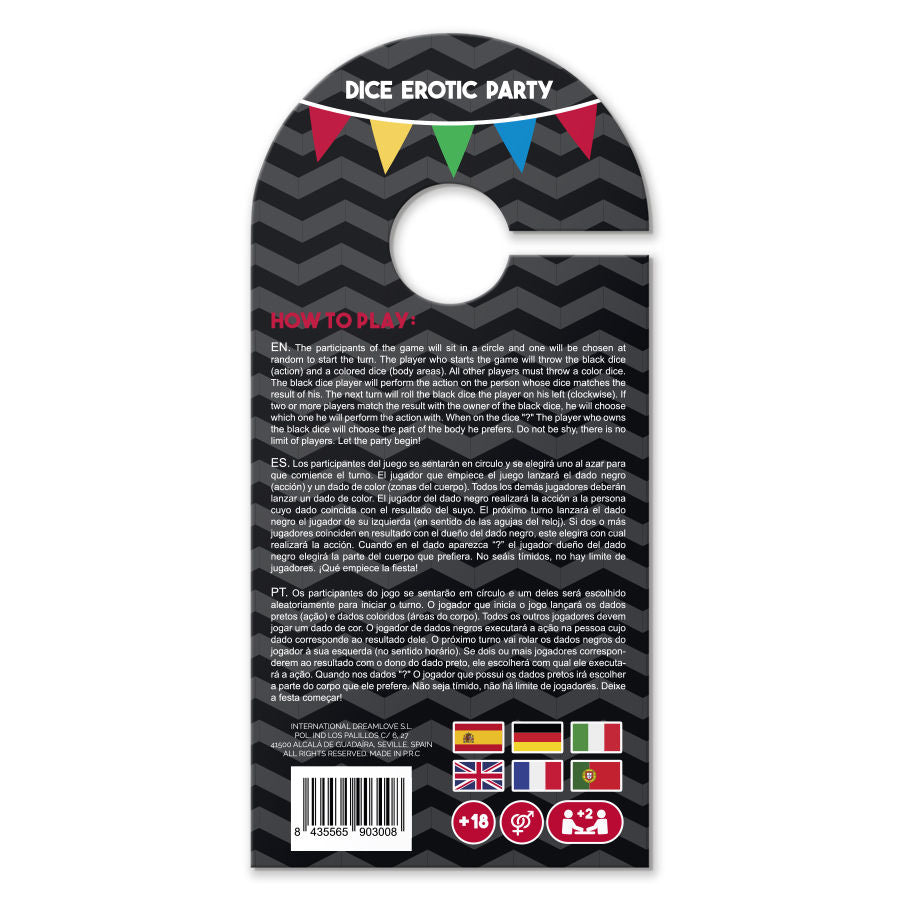 Spel med ARIA DICE EROTIC PARTY PLAY