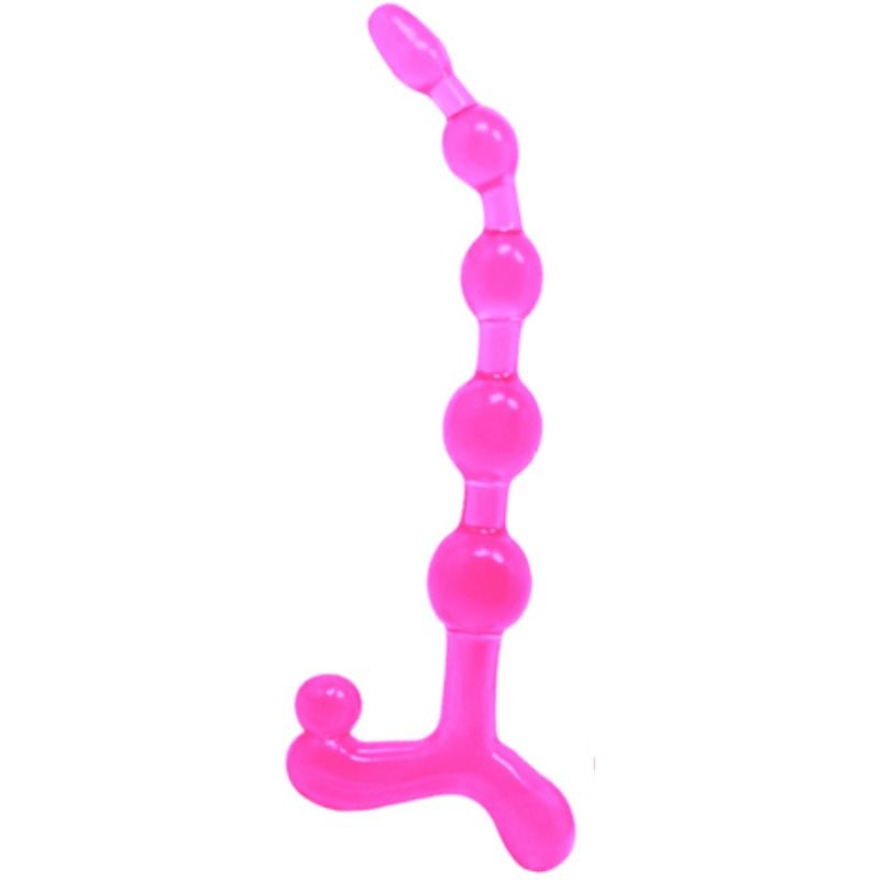 BAILE Bendy Twist Pink analkulor i flexibelt material