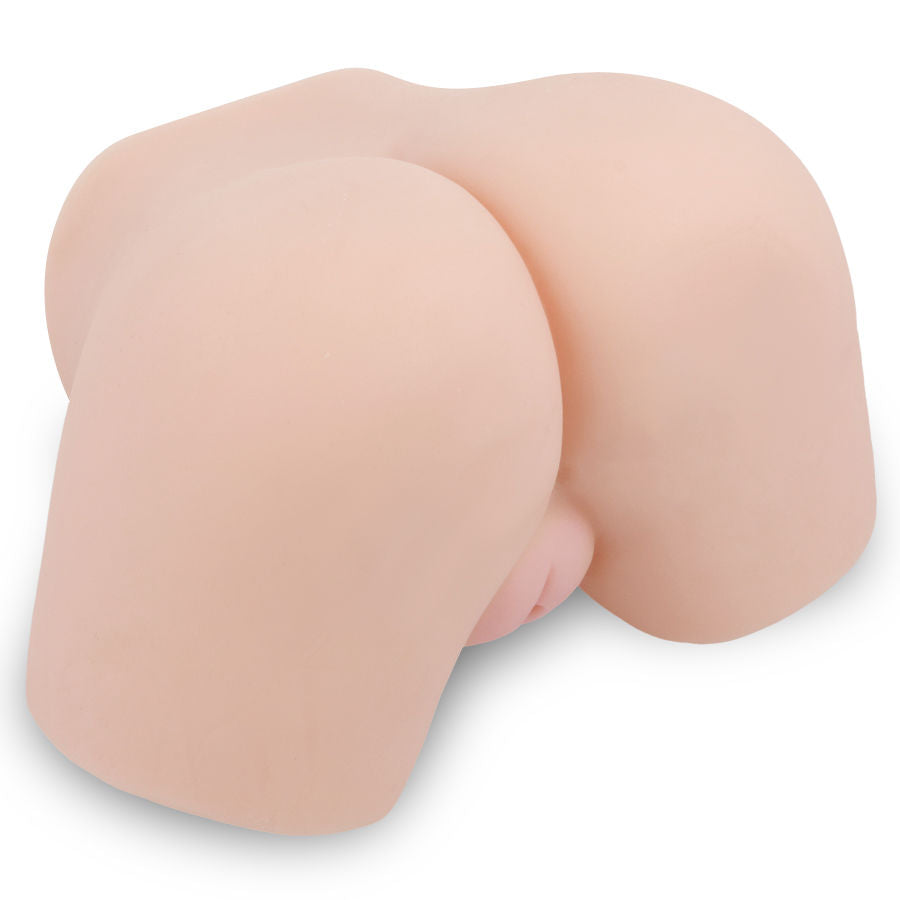 Realistisk vagina och anus med vibration från CRAZY BULL