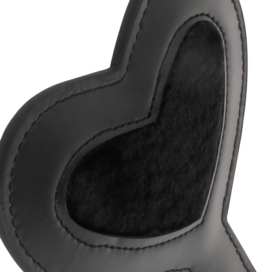 DARKNESS Black Fetish Love Velor Paddle