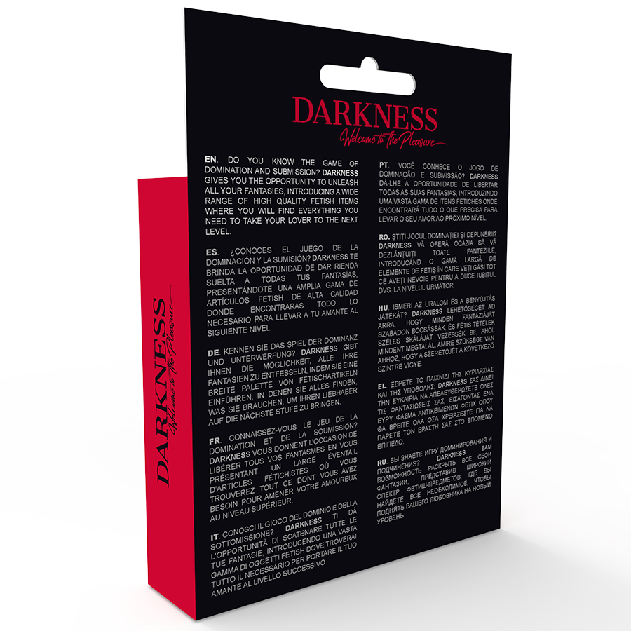 DARKNESS - UNISEX ÖPPEN PANTY ONE SIZE