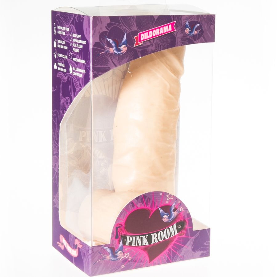 PINK ROOM DAYAN realistisk dildo i köttfärg 17 cm
