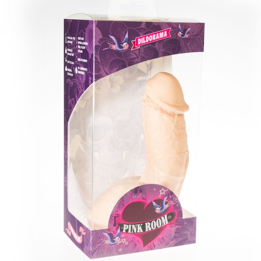 PINK ROOM Elian realistisk dildo i köttfärg 17,5 cm