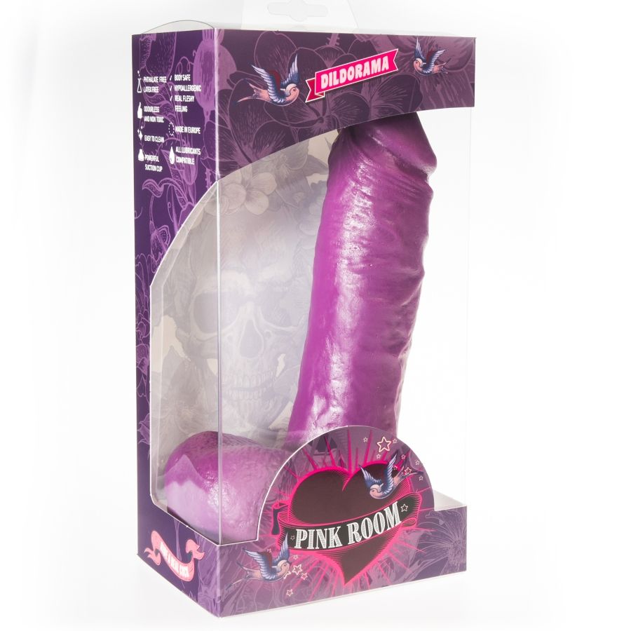 PINK ROOM Anton realistisk dildo lila 21,5 cm