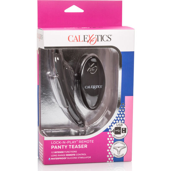 CALEXOTICS XO Remote Lock N Play Panty Teaser