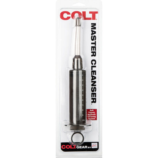 Analrengörare COLT VIBRO CLEANSE SMOKE med flexibel spets