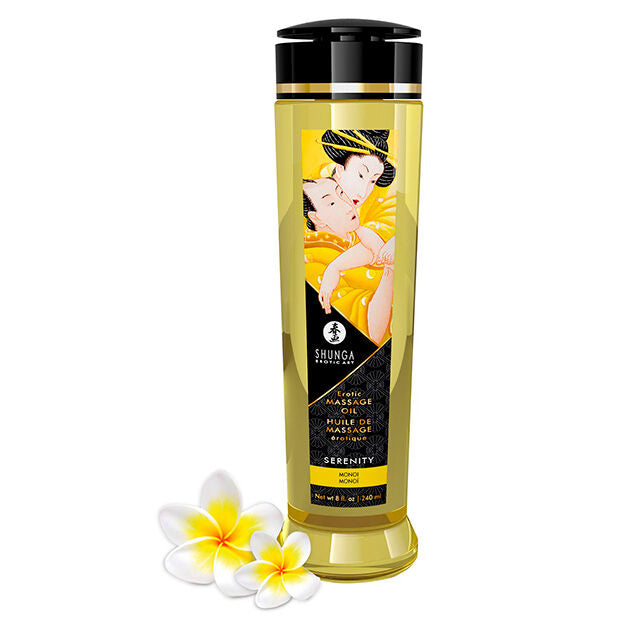 SHUNGA - SERENITY EROTISK MASSAGEOLJA 240 ML