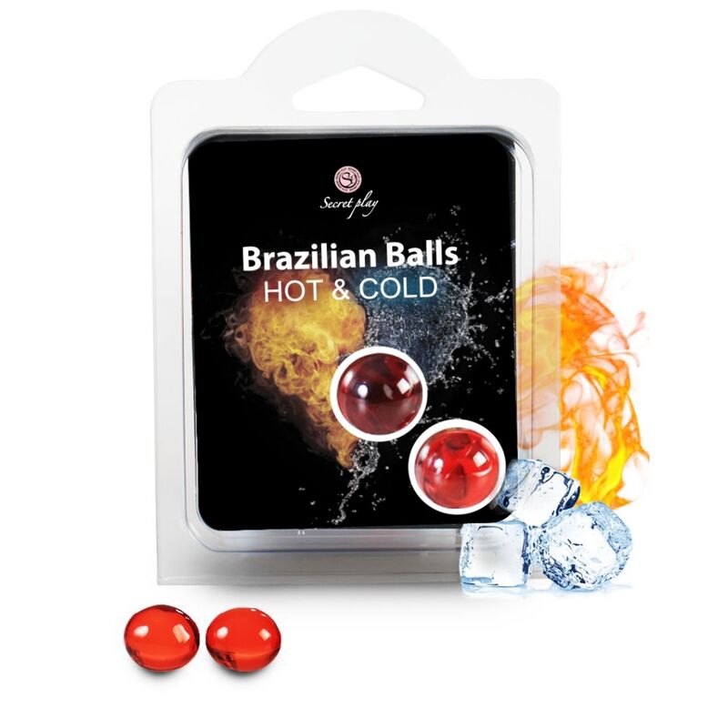 SECRETPLAY - BRAZILIAN BALLS HEAT & COLD EFFECT 2 ENHETER