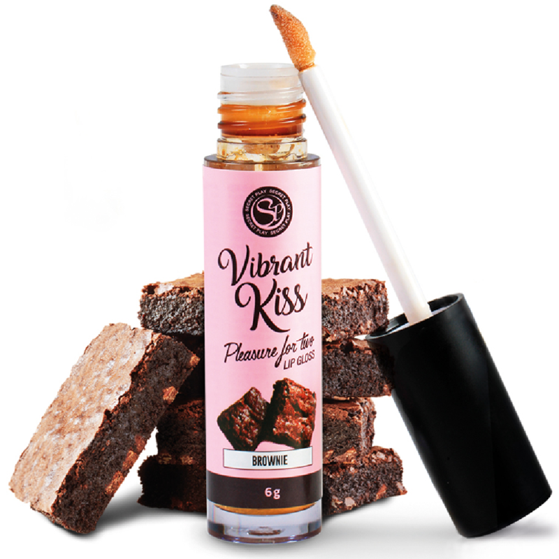 SECRETPLAY Lip Gloss Vibrant Kiss Brownie 6 gr