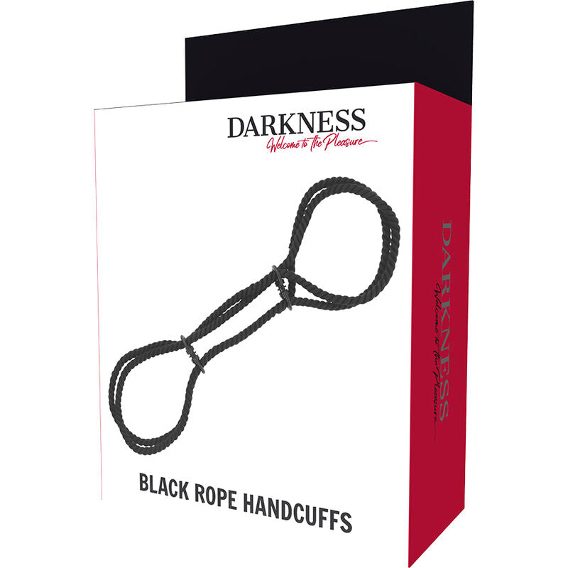 DARKNESS - 100% COTTON ROPE HANDCUFFS ELLER ANKLE HANDCUFFS
