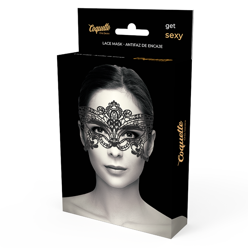 COQUETTE CHIC DESIRE - Spetsmask Svart