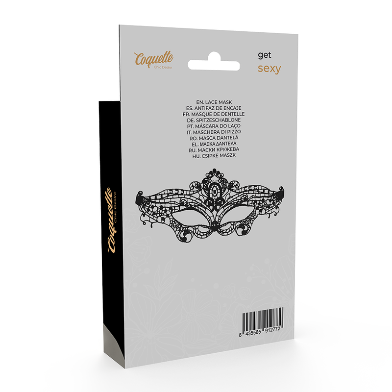 Svart spetsmask från Coquette Chic Desire