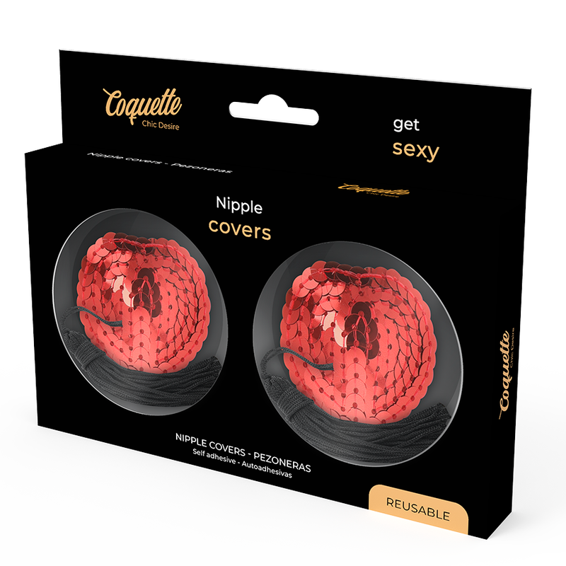 COQUETTE CHIC DESIRE - NIPPLE COVERS RÖDA