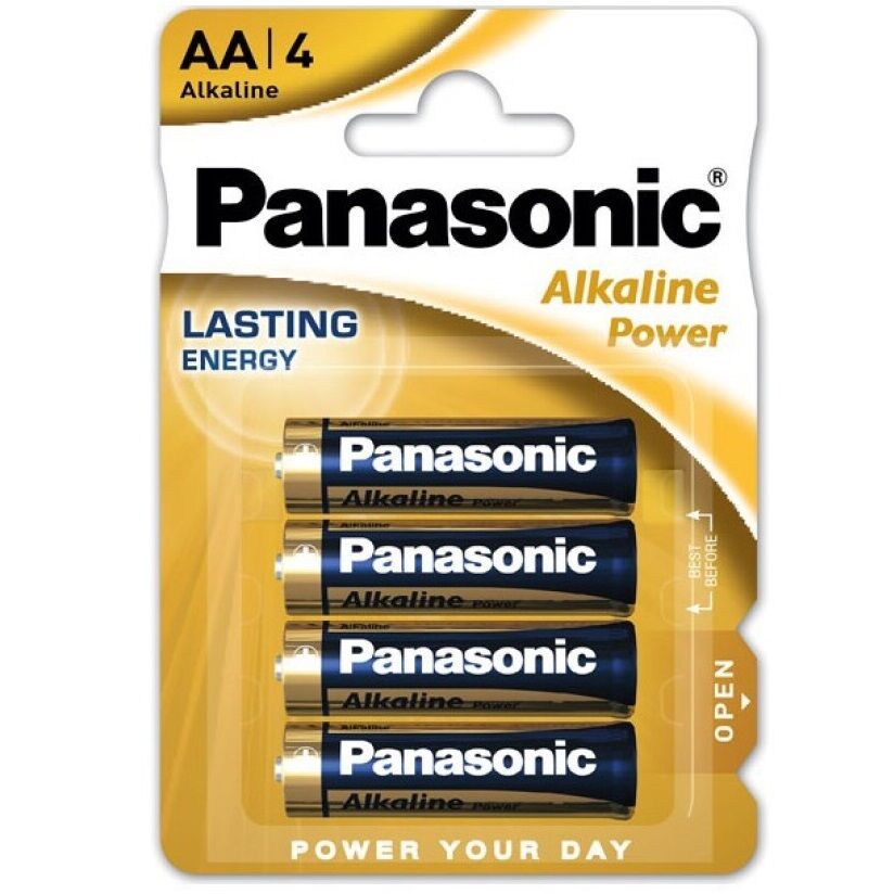 PANASONIC Bronssbatteri AA LR6 4U