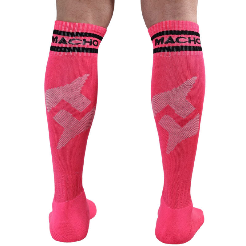 MACHO - LÅNGA STRUMPOR EN STORLEK ROSA