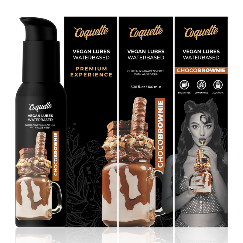 Coquette Chic Desire 100ml vegan glidmedel med chokladsmak