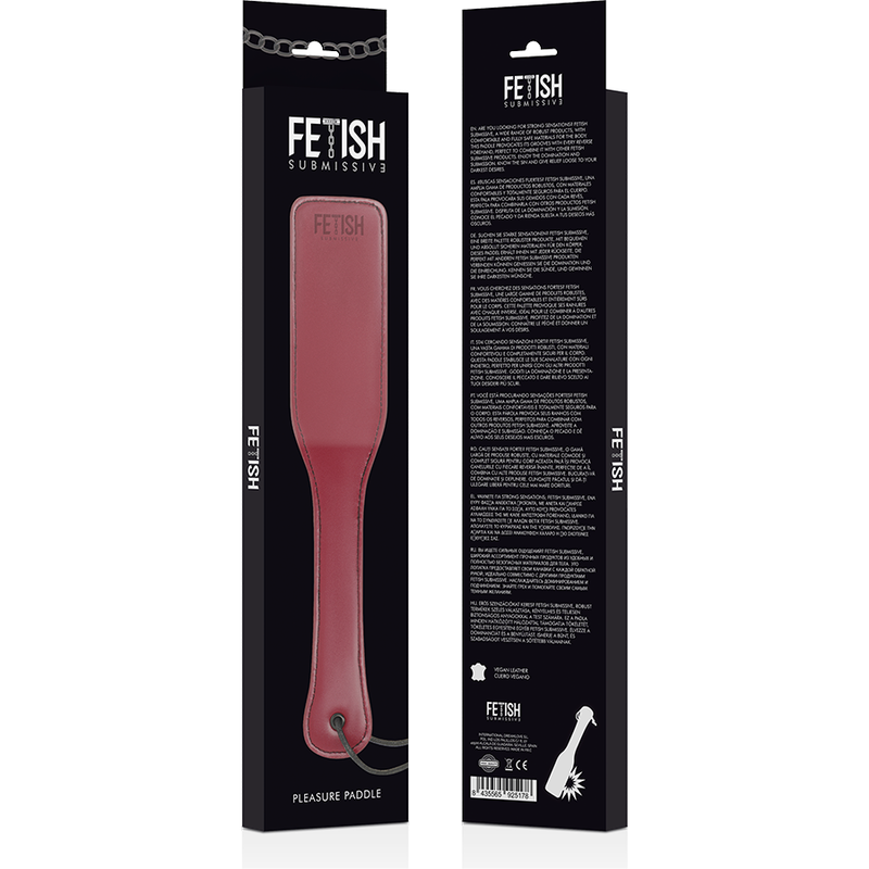 FETISH SUBMISSIVE DARK ROOM - VEGANSK LÄDERPISKA
