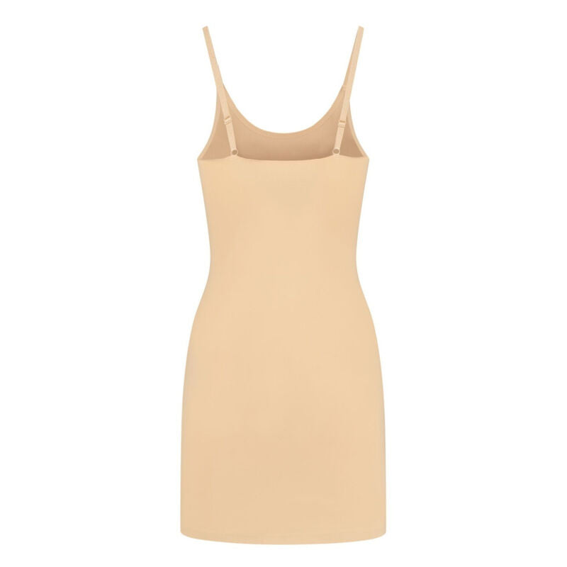 BYE-BRA osynlig klänning i beige, storlek S