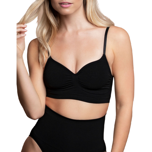 BYE-BRA Seamless BH Medium Control i svart, storlek S